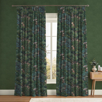 Treetop Troop Green Curtain - 142553cur_ROOMSET_01.jpg