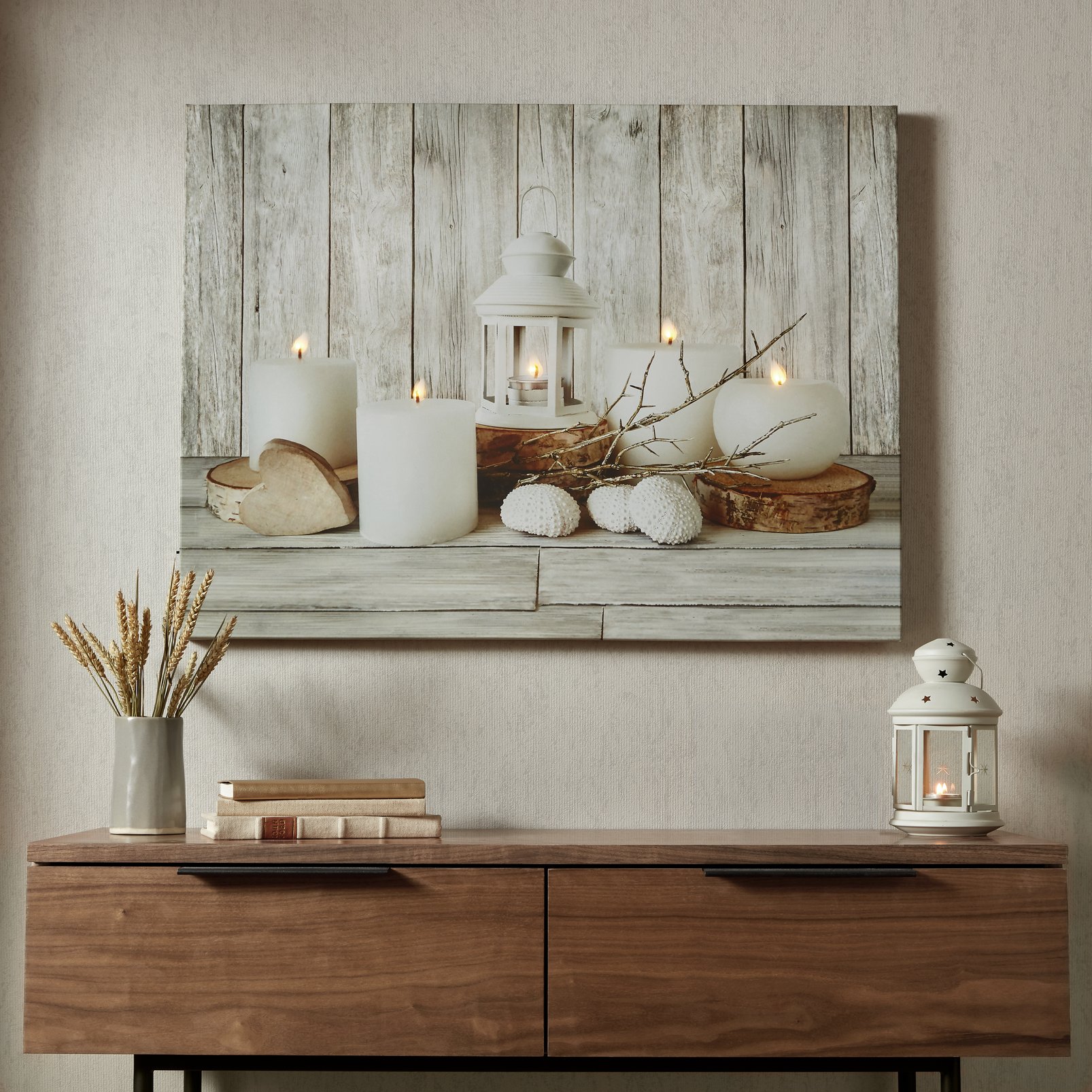 Coastal Treasures LED Canvas Wall Art