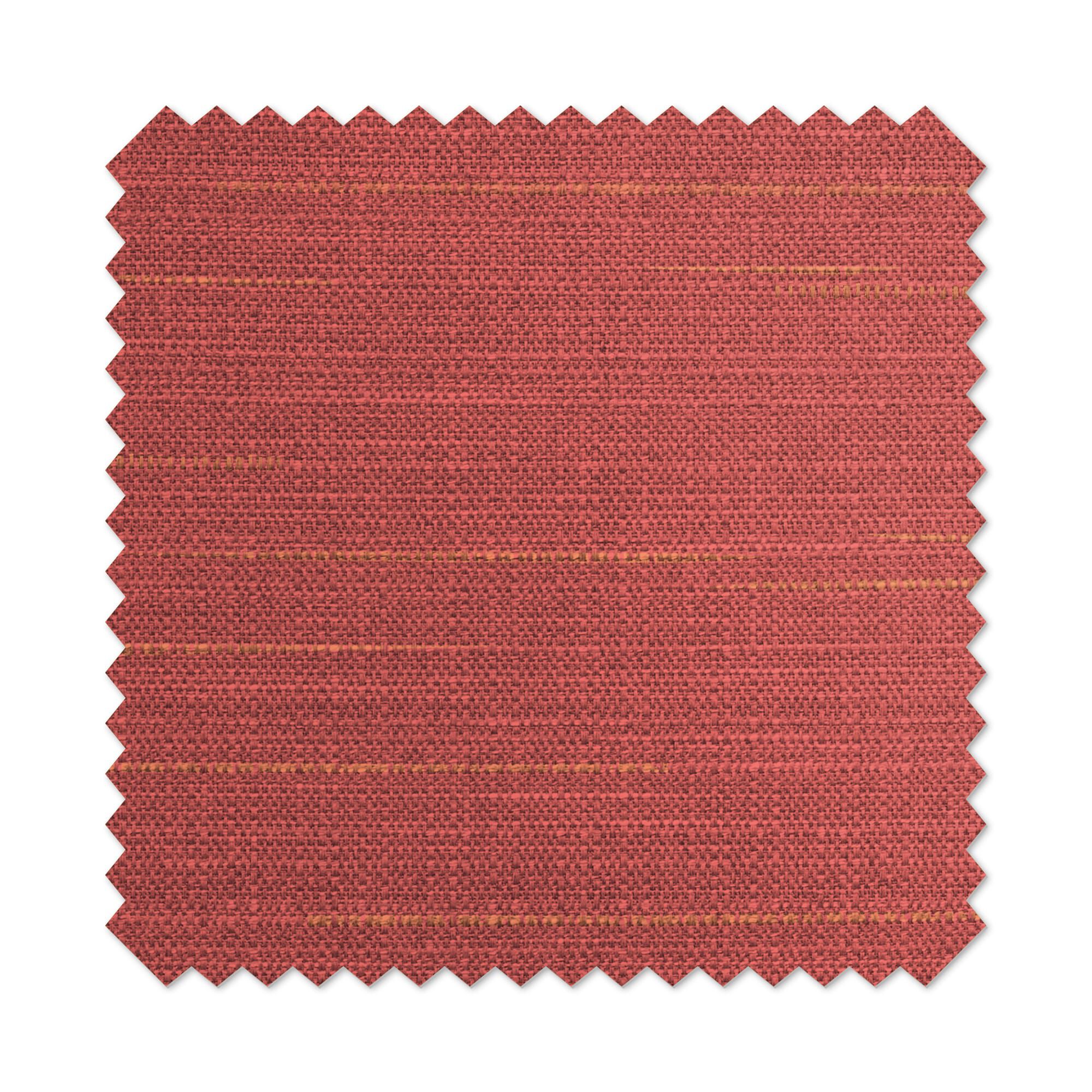 Palm Deep Coral Roman Blind
