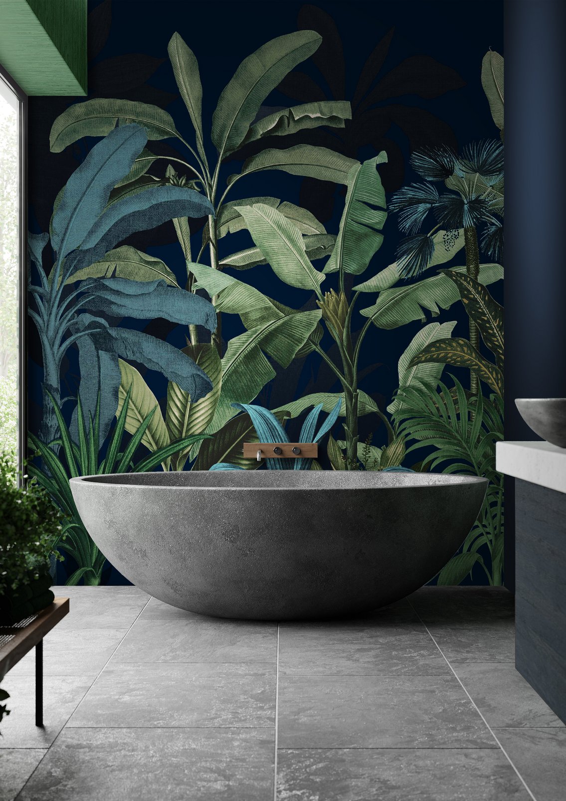 Congo Nightfall Bespoke Mural