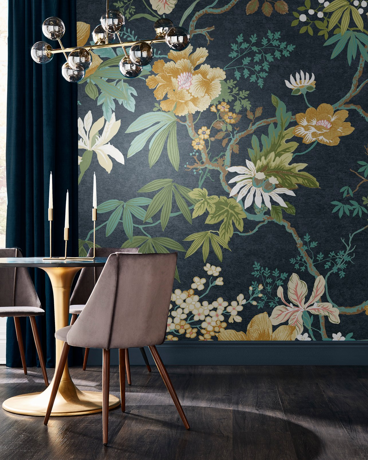 Kimono Midnight Bespoke Mural