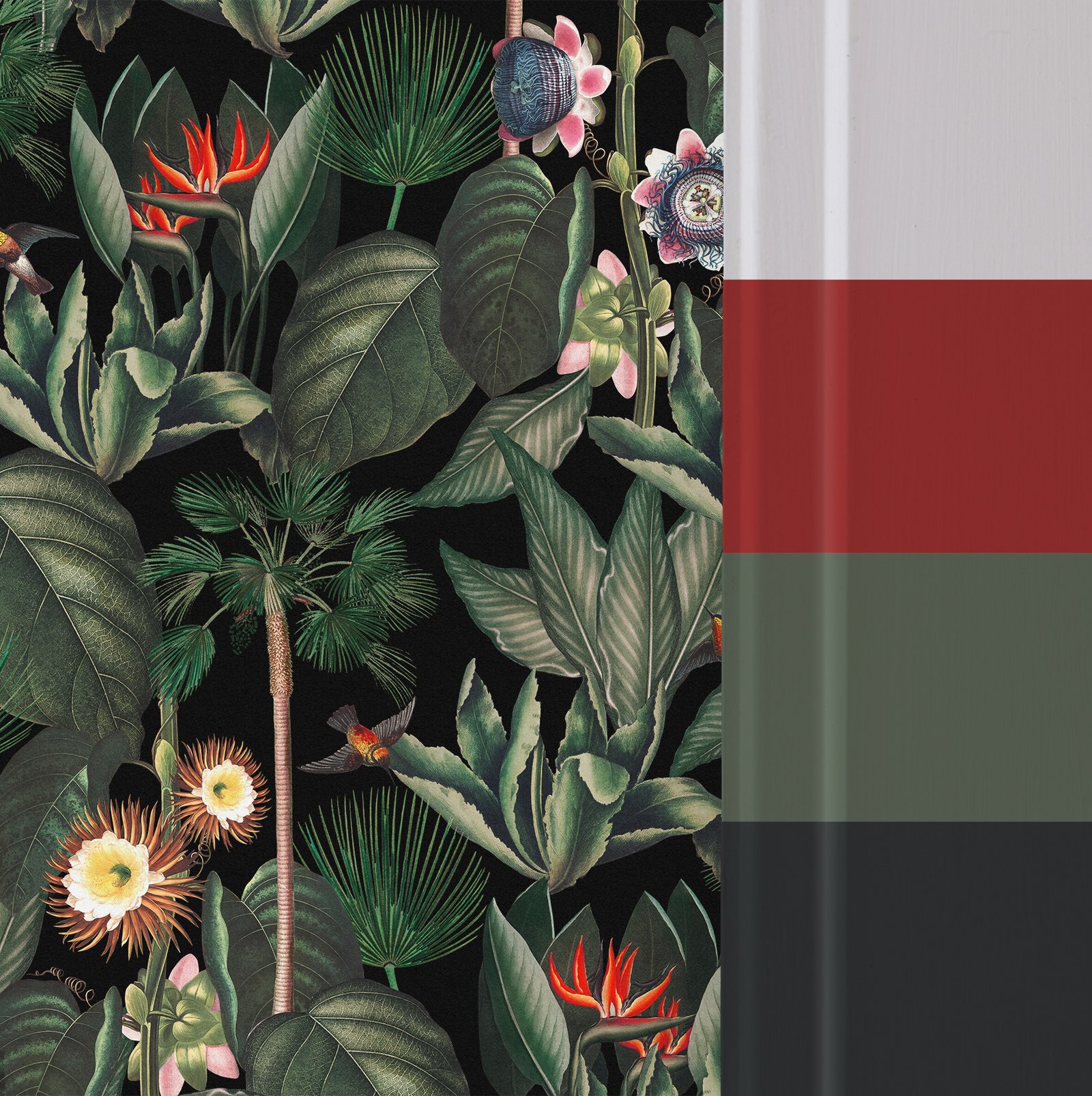 Botanique Jungle Night Bespoke Mural