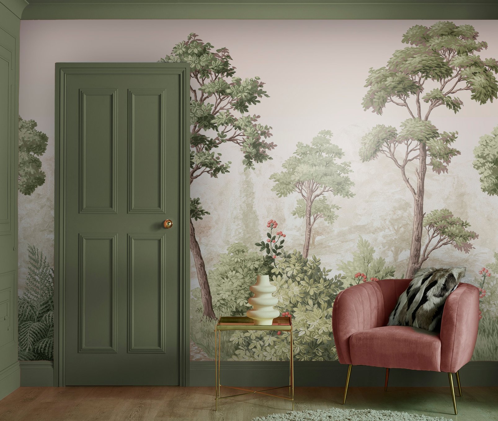 Grizedale Green Bespoke Mural
