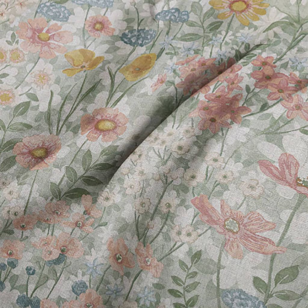 Wallflower Day Roman Blind Wallflower Day Roman Blind