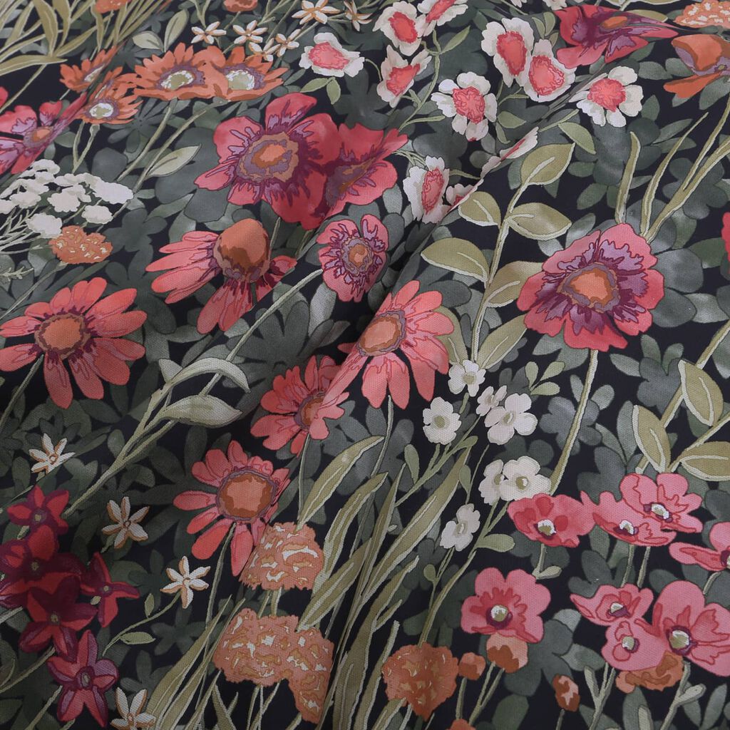 Wallflower Night Garden Roman Blind Wallflower Night Garden Roman Blind