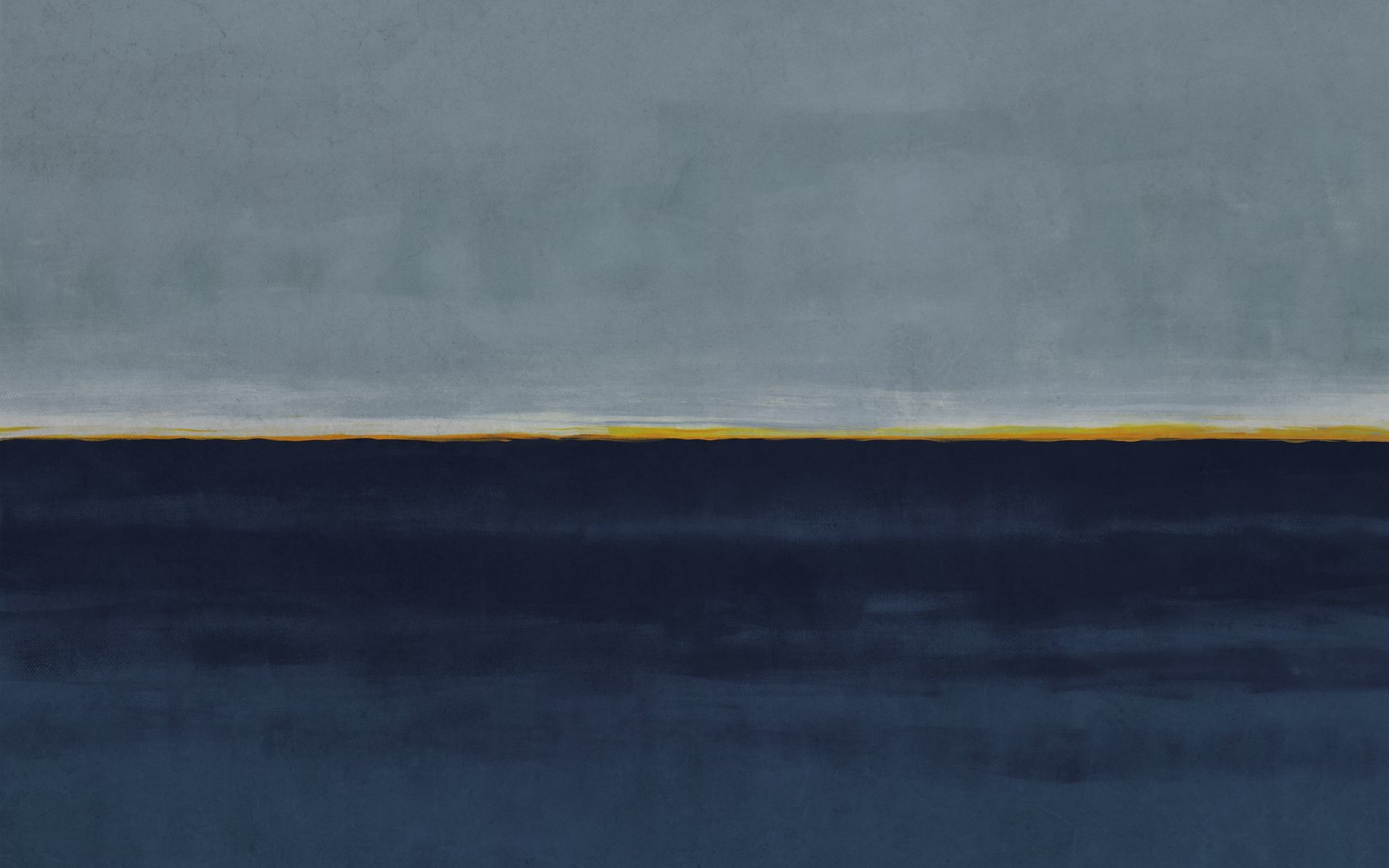 The Horizon Blue Bespoke Mural