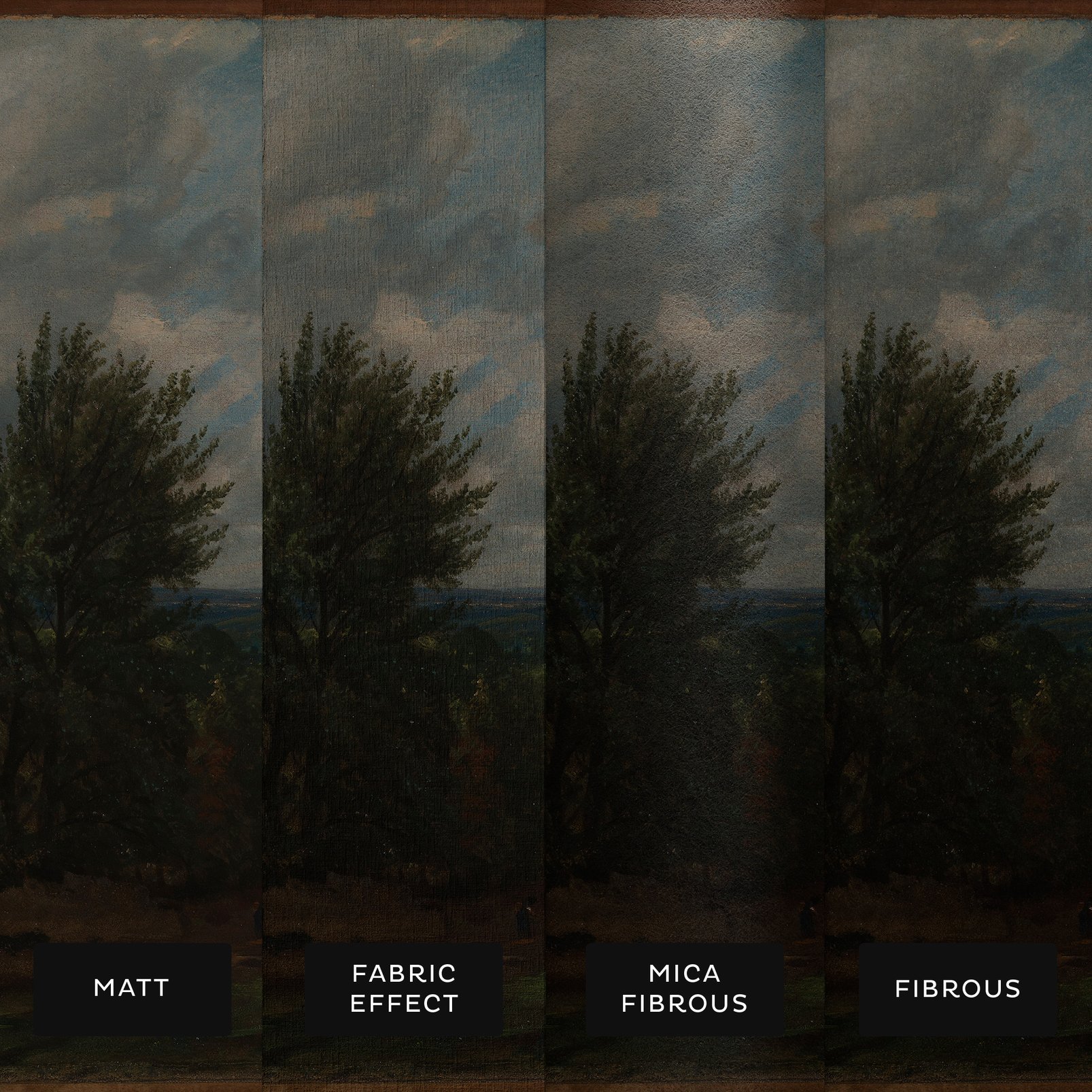 Constable Hampstead Heath Bespoke Mural