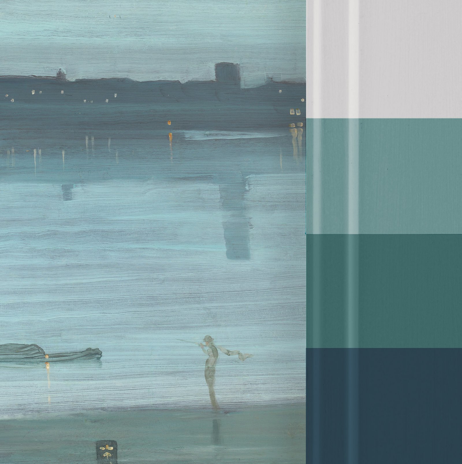 Whistler Nocturne Bespoke Mural