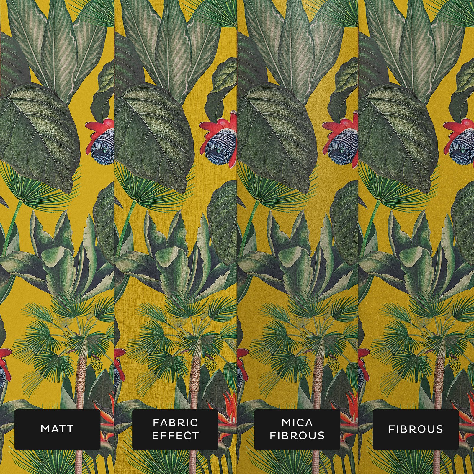 Botanique Jungle Sol Bespoke Mural