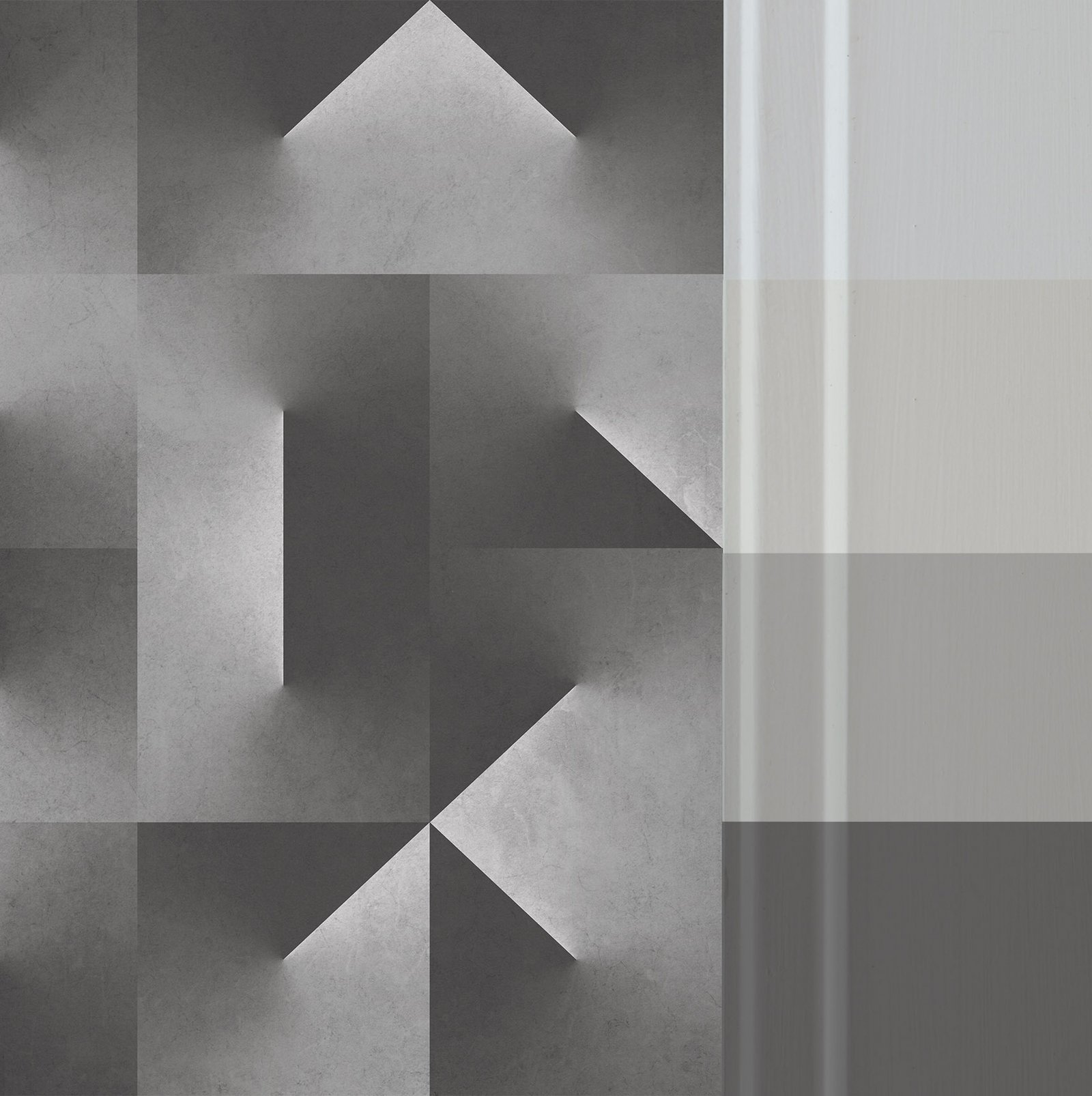 Capture Grey Bespoke Mural