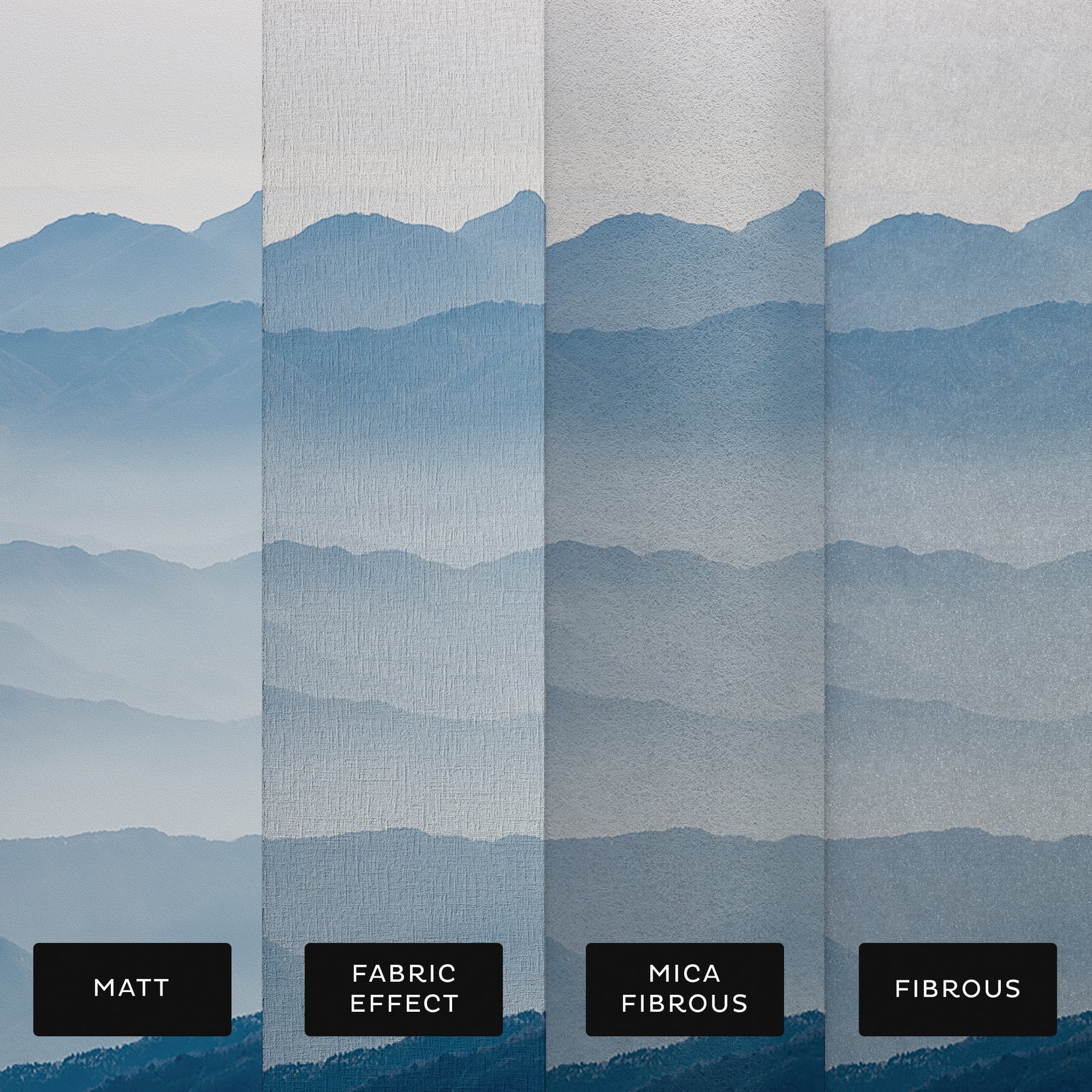 Hazy Heights Bespoke Mural Hazy Heights Bespoke Mural