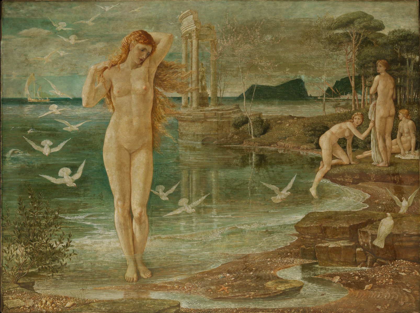 Crane The Renaissance of Venus Bespoke Mural Crane The Renaissance of Venus Bespoke Mural