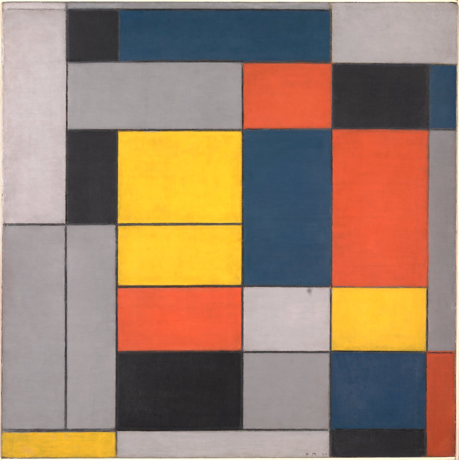 Mondrian No.VI Bespoke Mural