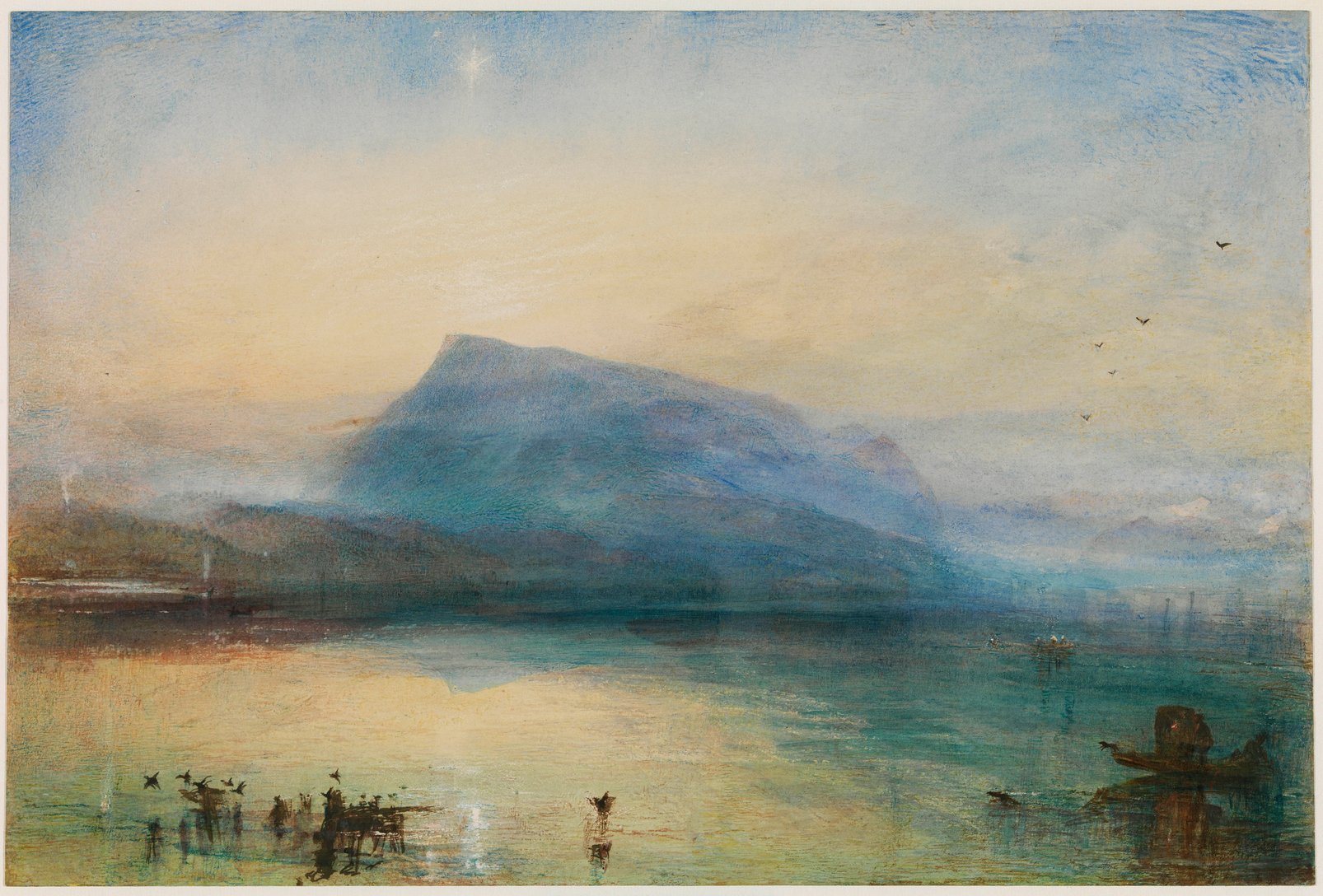 Turner The Blue Rigi Bespoke Mural
