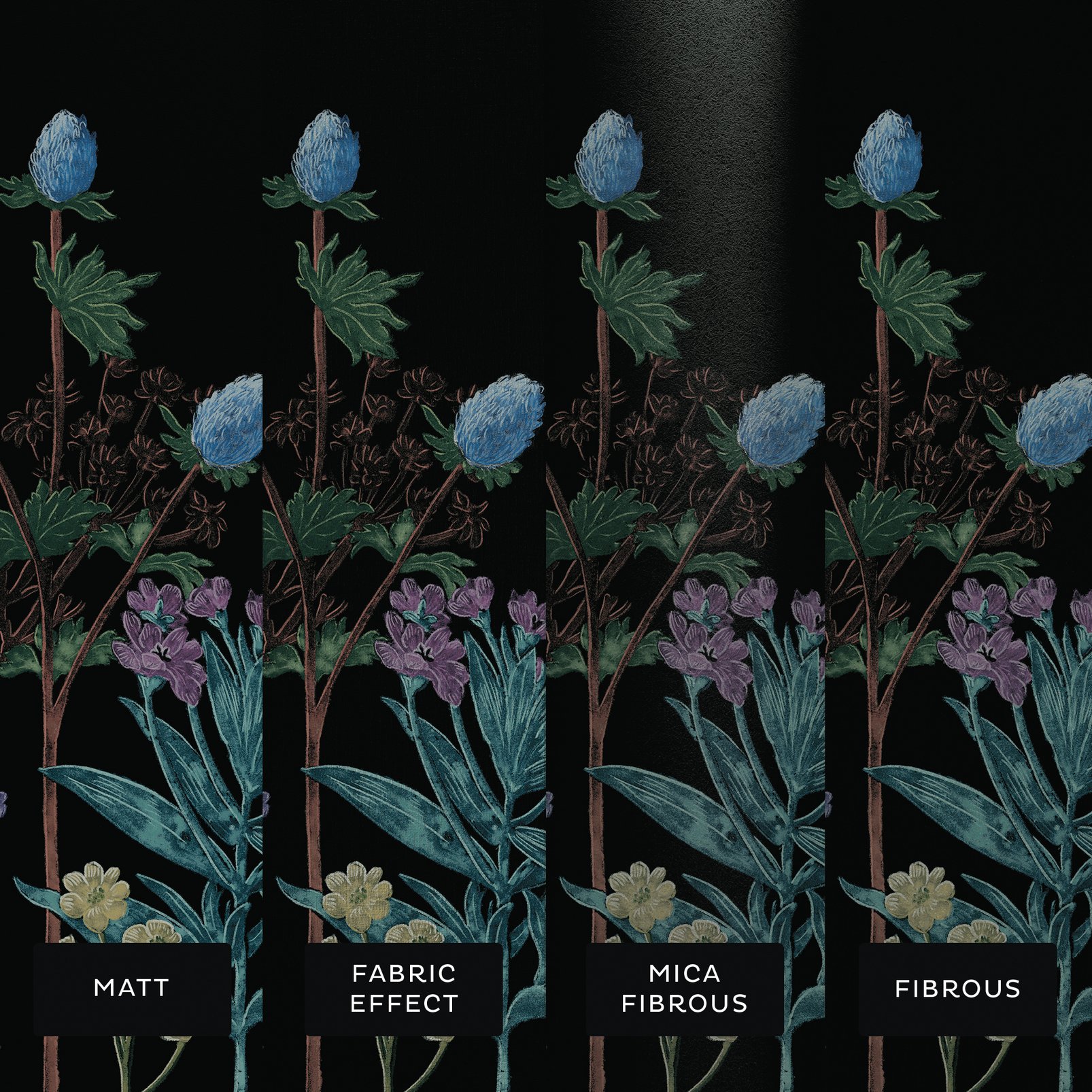 Luminous Garden Bespoke Mural