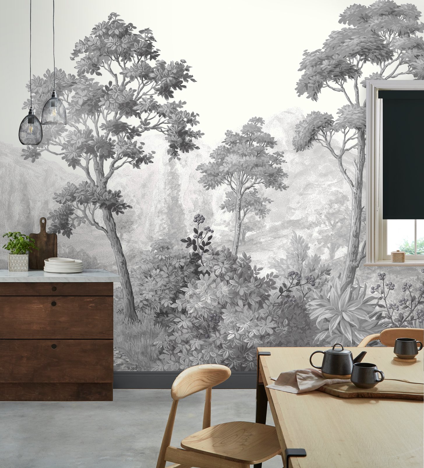 Grizedale Dusk Bespoke Mural