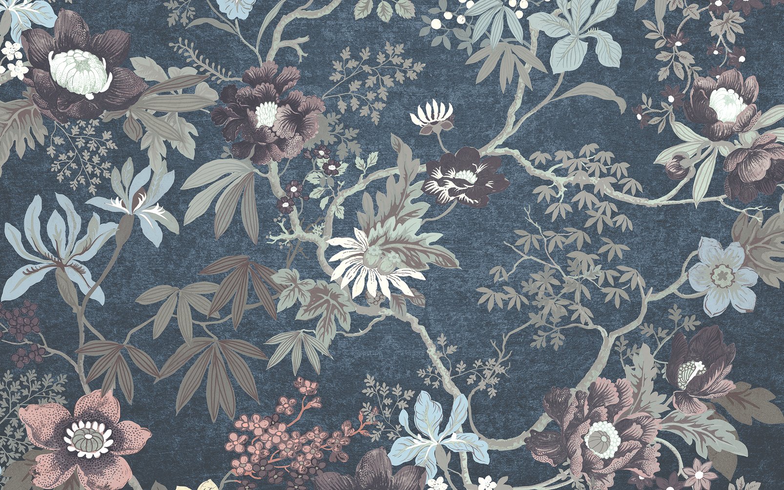 Kimono Teal Bespoke Mural Kimono Teal Bespoke Mural