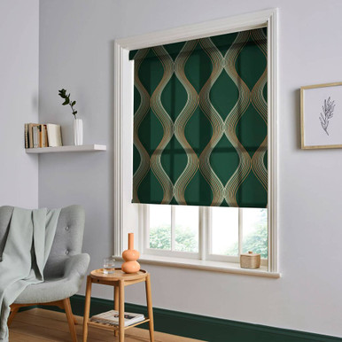 Euphoria Emerald Roller Blind