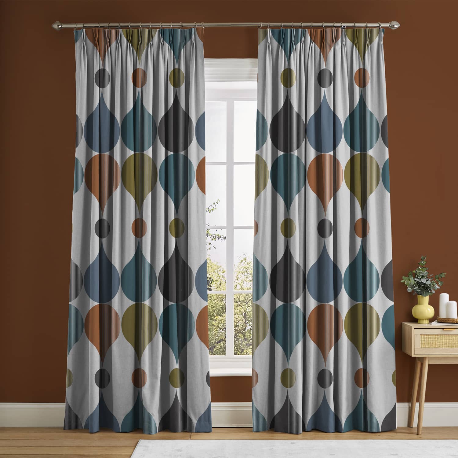 Coronation Craze Carnival Curtain Coronation Craze Carnival Curtain
