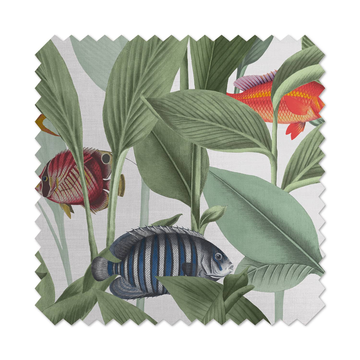 Aquarium Lush Roman Blind