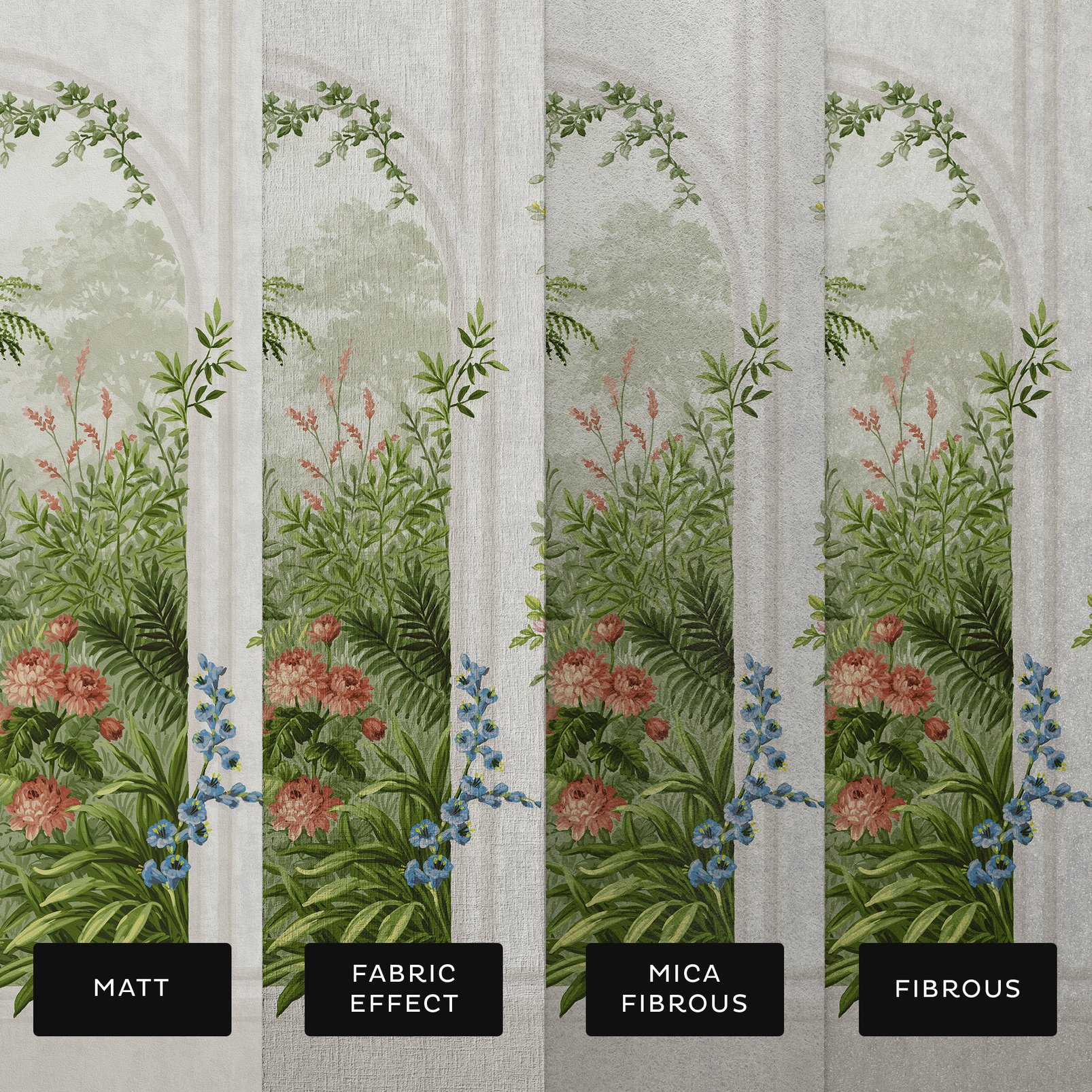 Angkor Jungle Morn Bespoke Mural