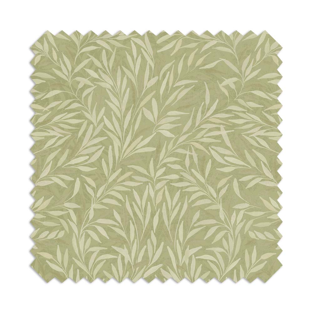 Salix Leaves Sage Roller Blind