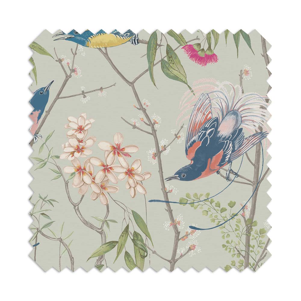 Clavering Birds Morning Curtains