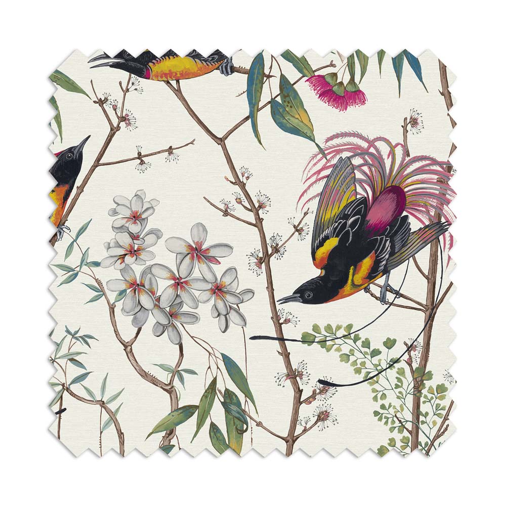 Clavering Birds Day Curtains