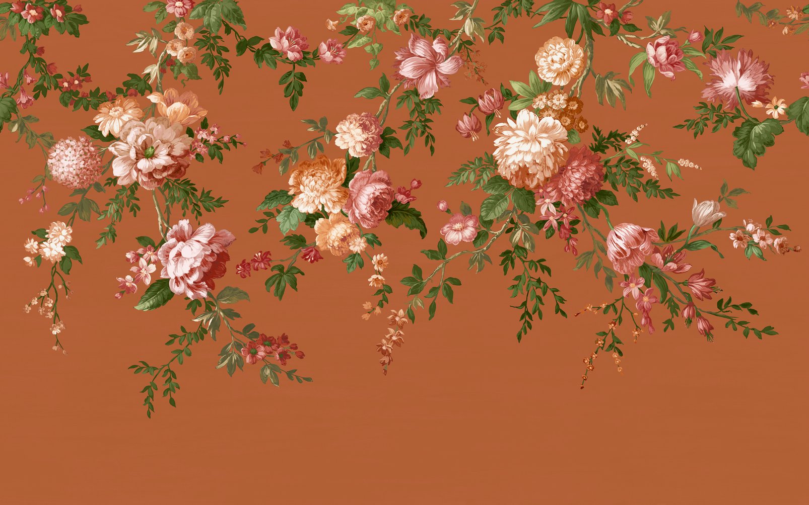 Hague Fleurs Saffron Bespoke Mural
