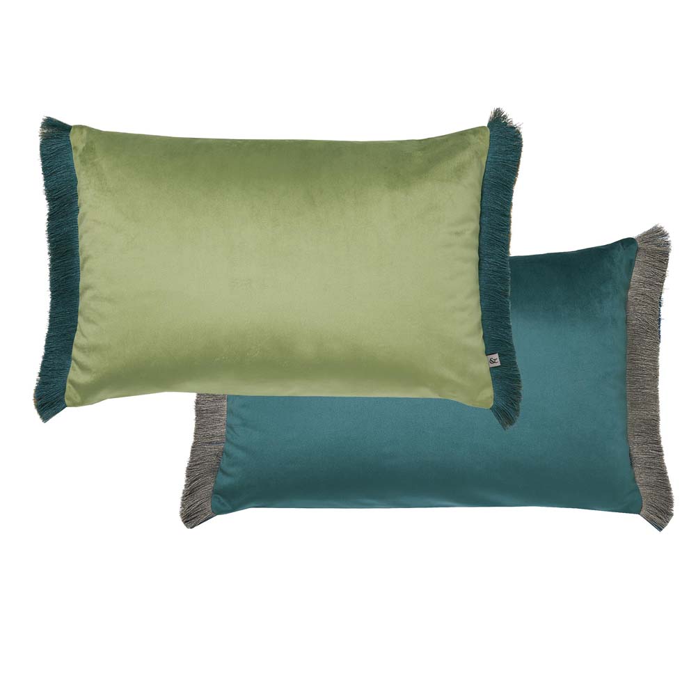 Fringe Opulence Lush Jewel Cushion Fringe Opulence Lush Jewel Cushion