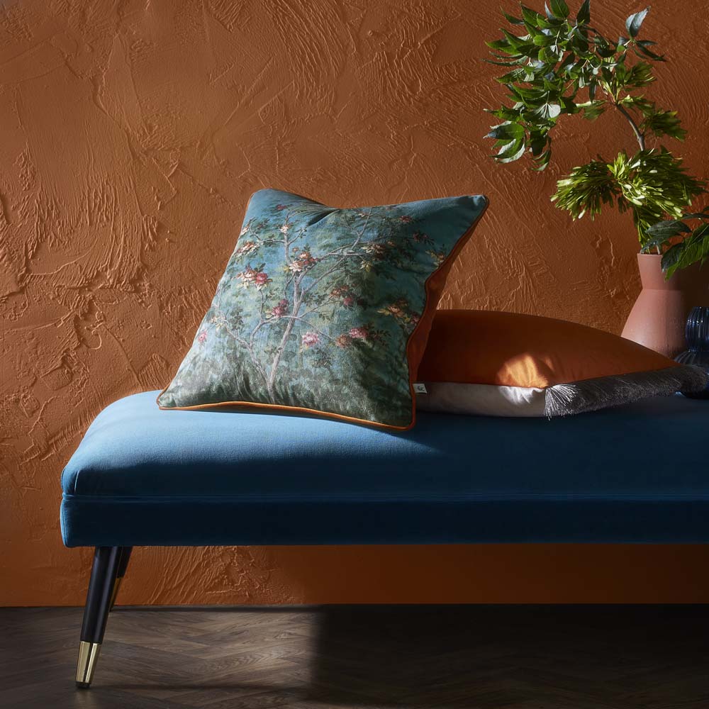 Night Garden Navy Cushion Night Garden Navy Cushion