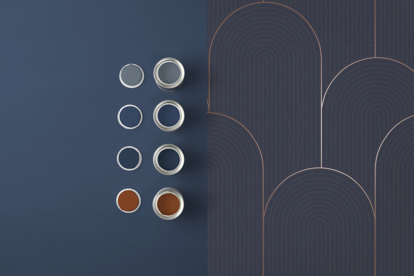 Lancet Navy Wallpaper