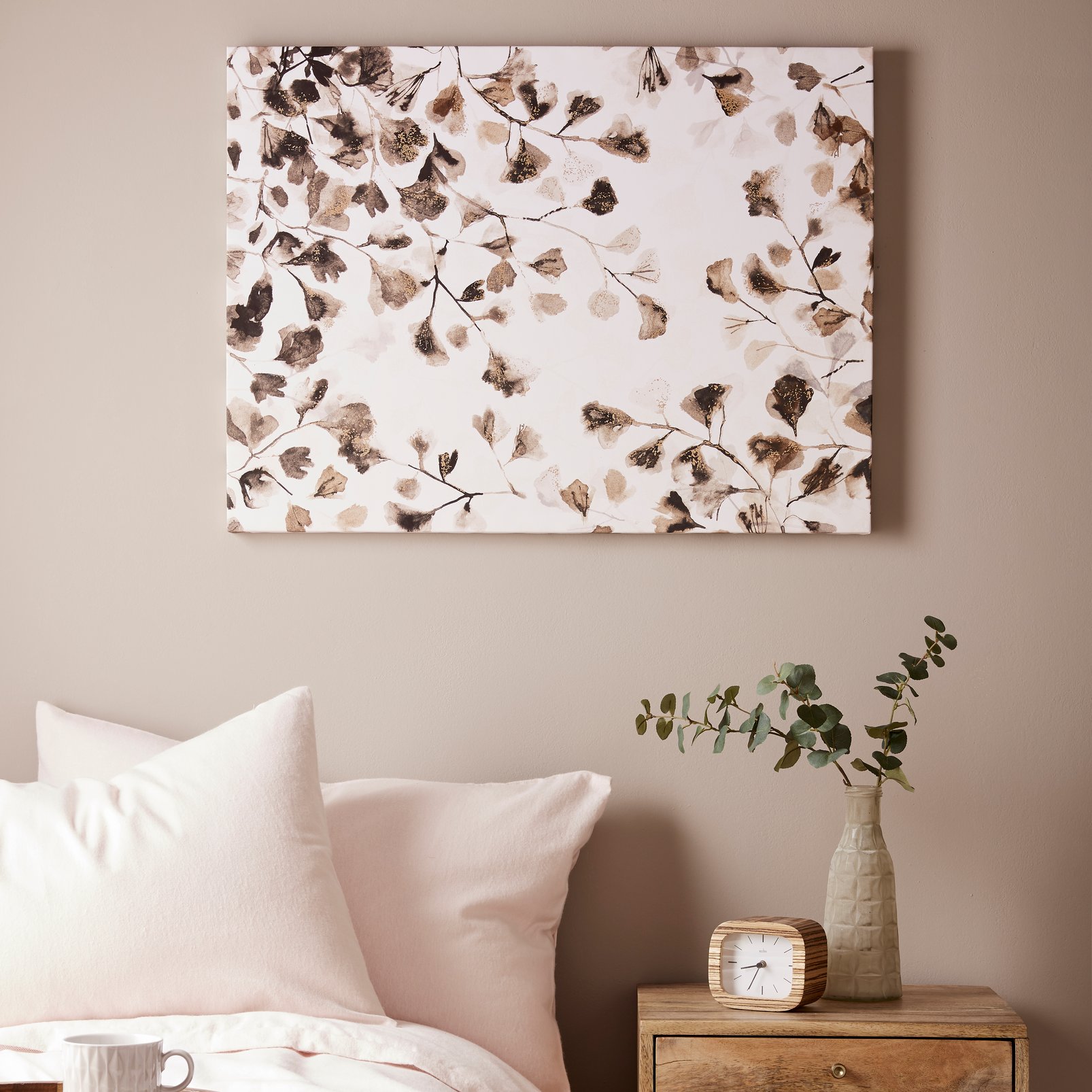 Sepia Nature Trail Printed Canvas Wall Art Sepia Nature Trail Printed Canvas Wall Art