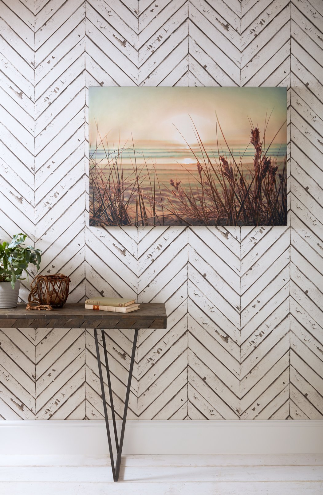 Sunset Sands Printed Canvas Wall Art - 105889_ROOMSET_SUNSET SANDS_01.jpg