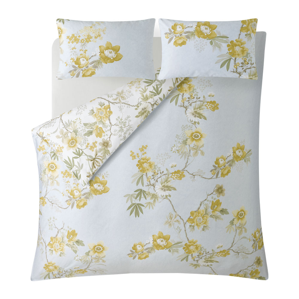 Kimono Dreams Yellow Duvet Cover Set