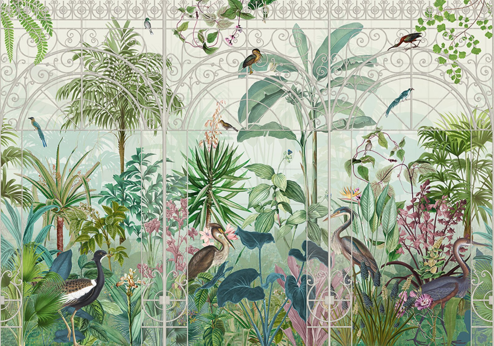 Into The Glasshouse Day Bespoke Mural