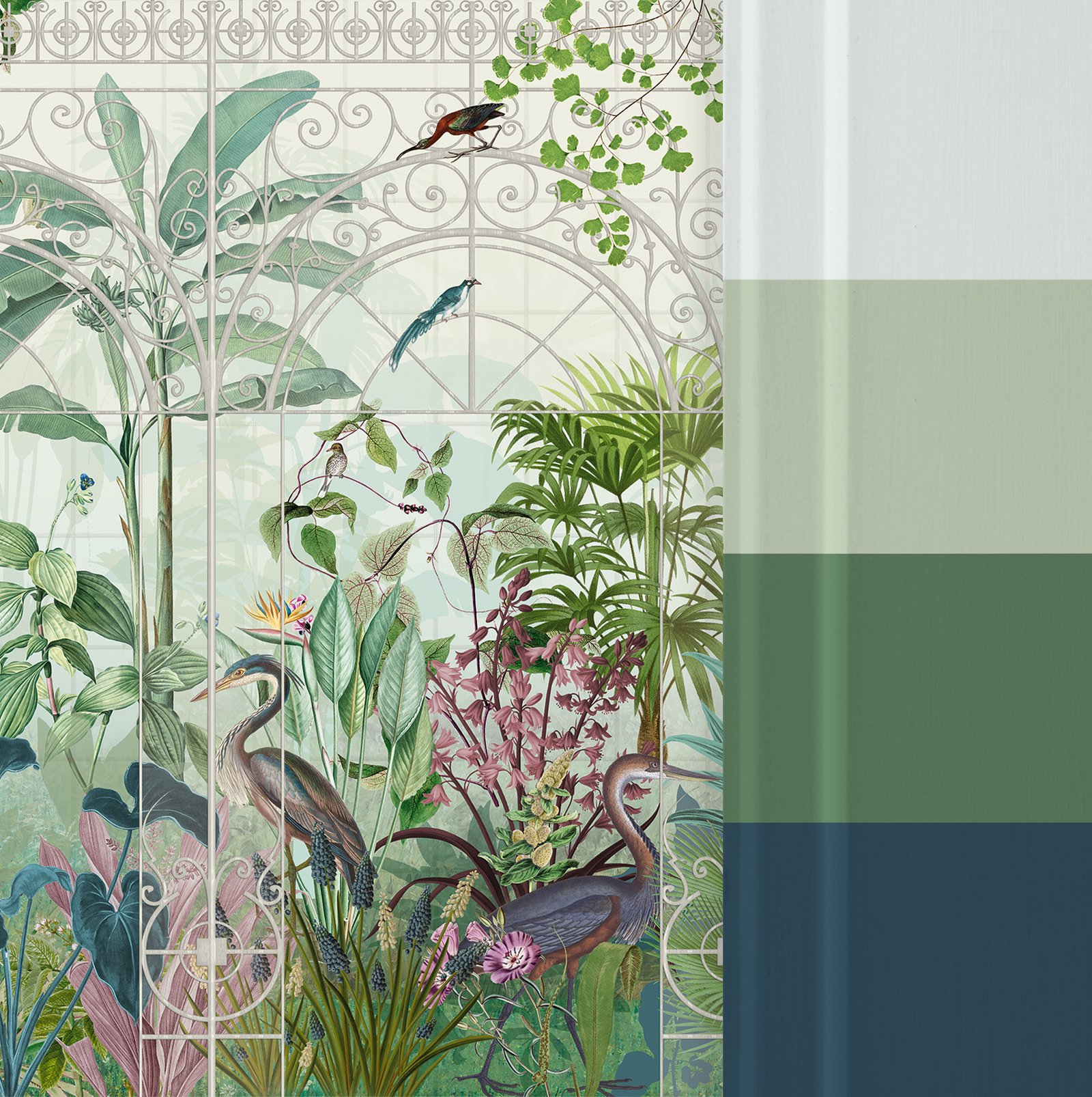 Into The Glasshouse Day Bespoke Mural