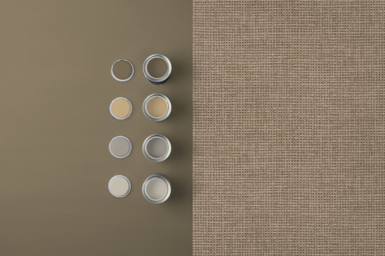 Rustic Weft Toast Wallpaper
