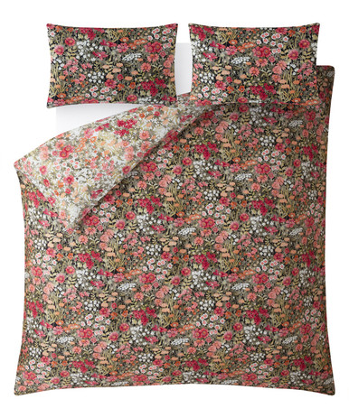 Wallflower Night Garden Black Duvet Cover Set Wallflower Night Garden Black Duvet Cover Set