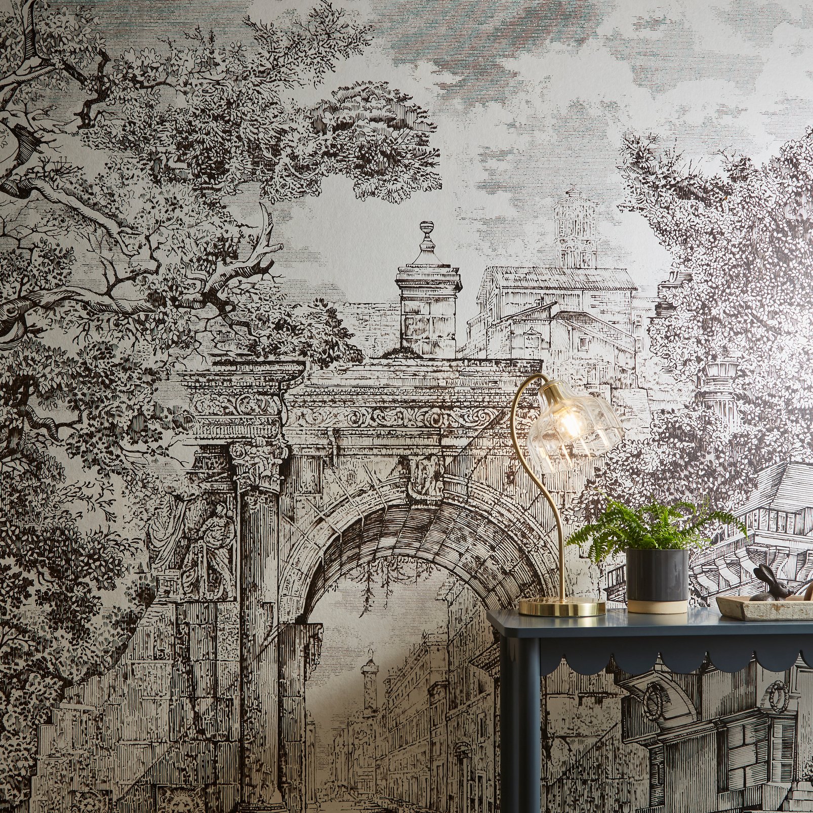 Rivington Folly Dusk Bespoke Mural Rivington Folly Dusk Bespoke Mural