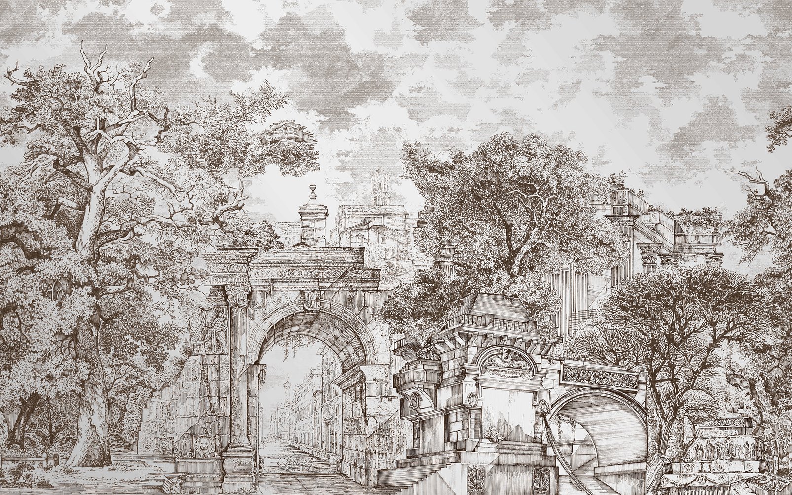 Rivington Folly Dusk Bespoke Mural Rivington Folly Dusk Bespoke Mural