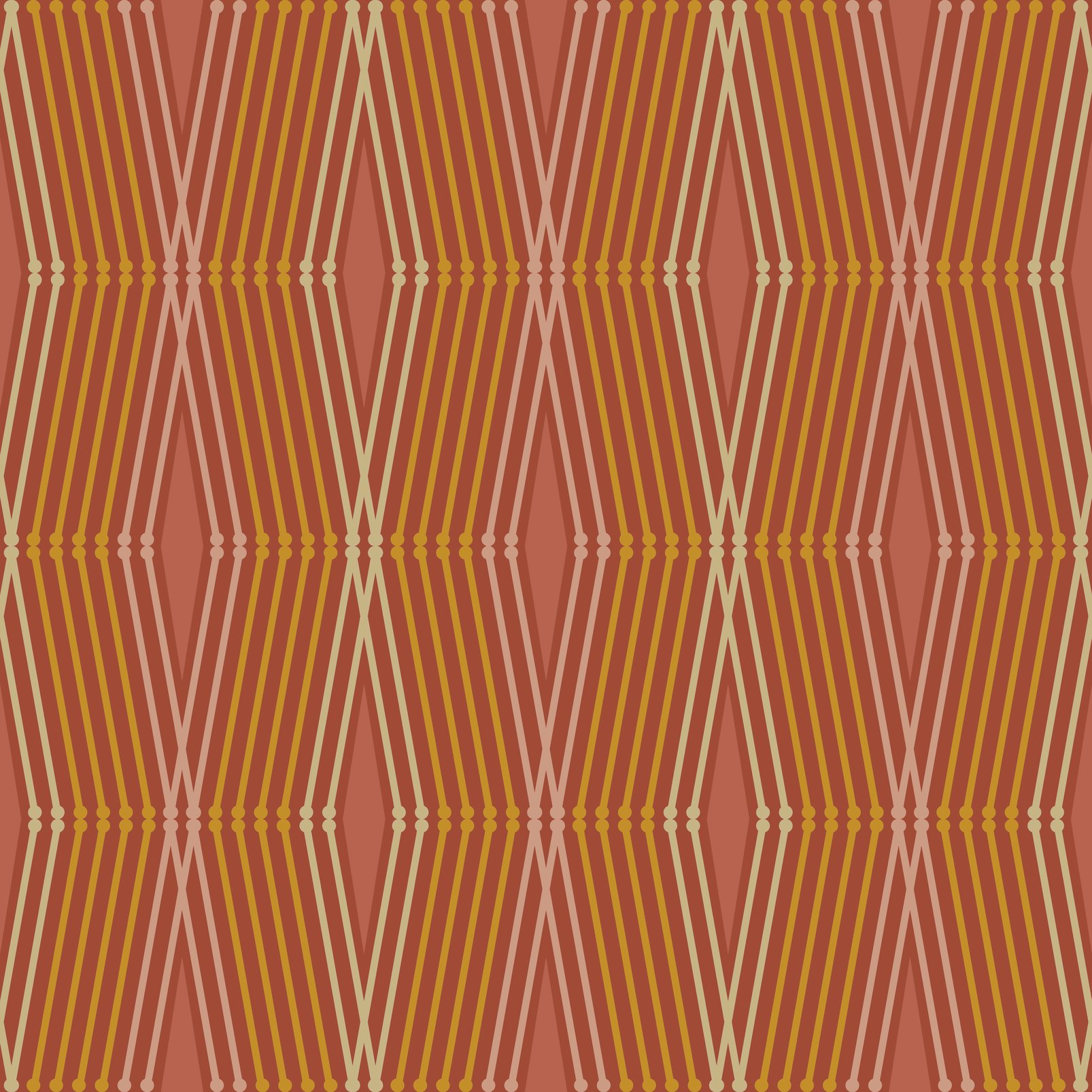 Nicole Miller Hard Edge Ogee Peel & Stick Clay Wallpaper - 127440_TILE_HARD EDGE OGEE CLAY_01.jpg