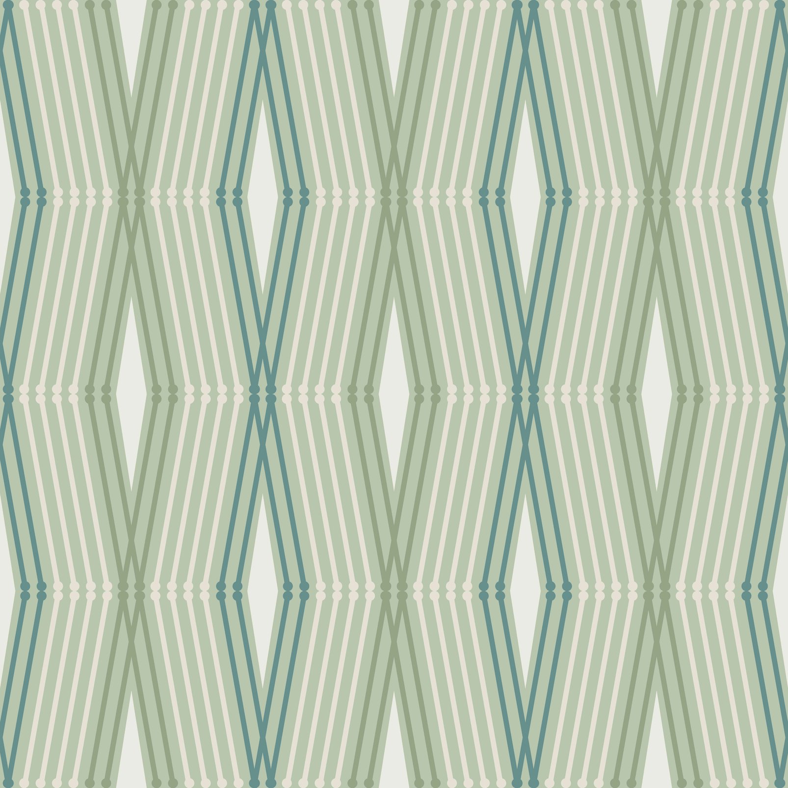 Nicole Miller Hard Edge Ogee Peel & Stick Sage Wallpaper - 127437_TILE_HARD EDGE OGEE SAGE_01.jpg
