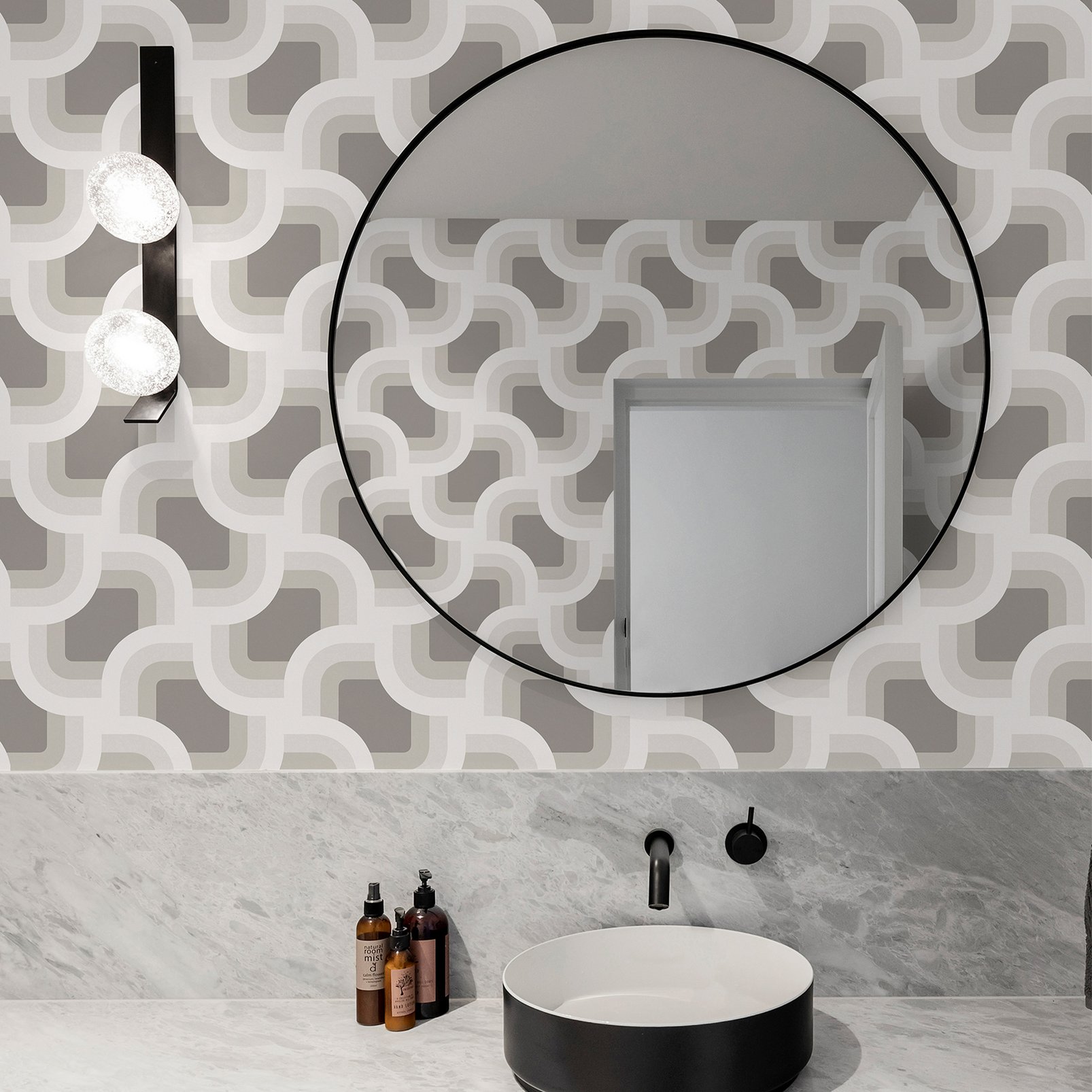 Nicole Miller Retro Geo Peel & Stick Twine Wallpaper - 127443_ROOMSET_RETRO GEO TWINE_01.jpg