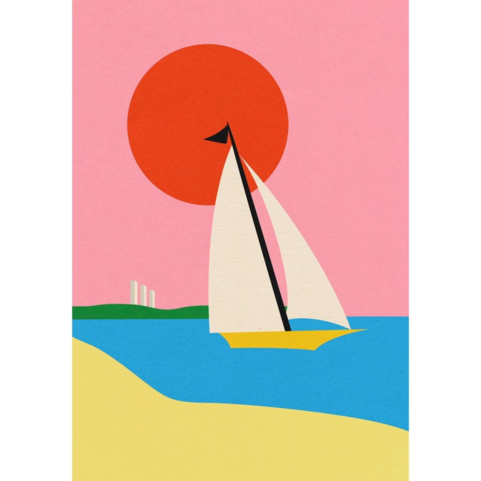 Miami Yacht Multicolour Wall Art Miami Yacht Multicolour Wall Art