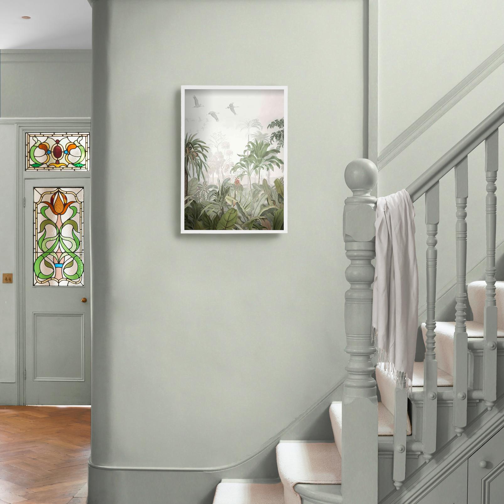 Paradise Jungle Green Wall Art