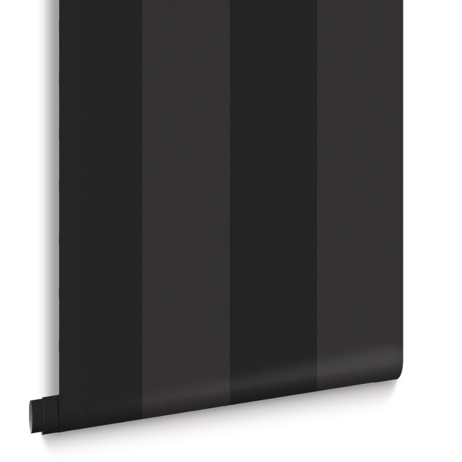 Quartet Stripe Charcoal Wallpaper