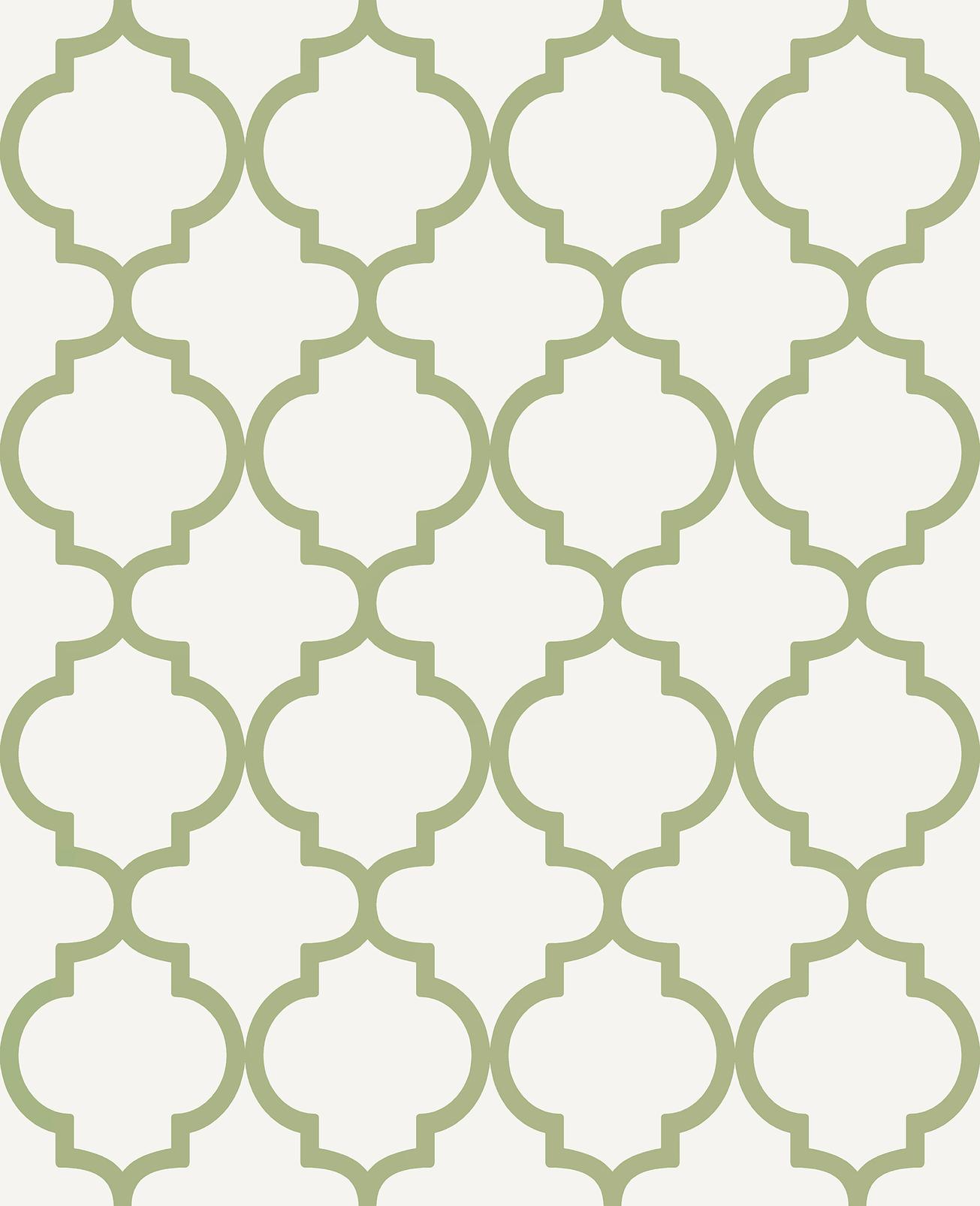 Trellia Green Wallpaper