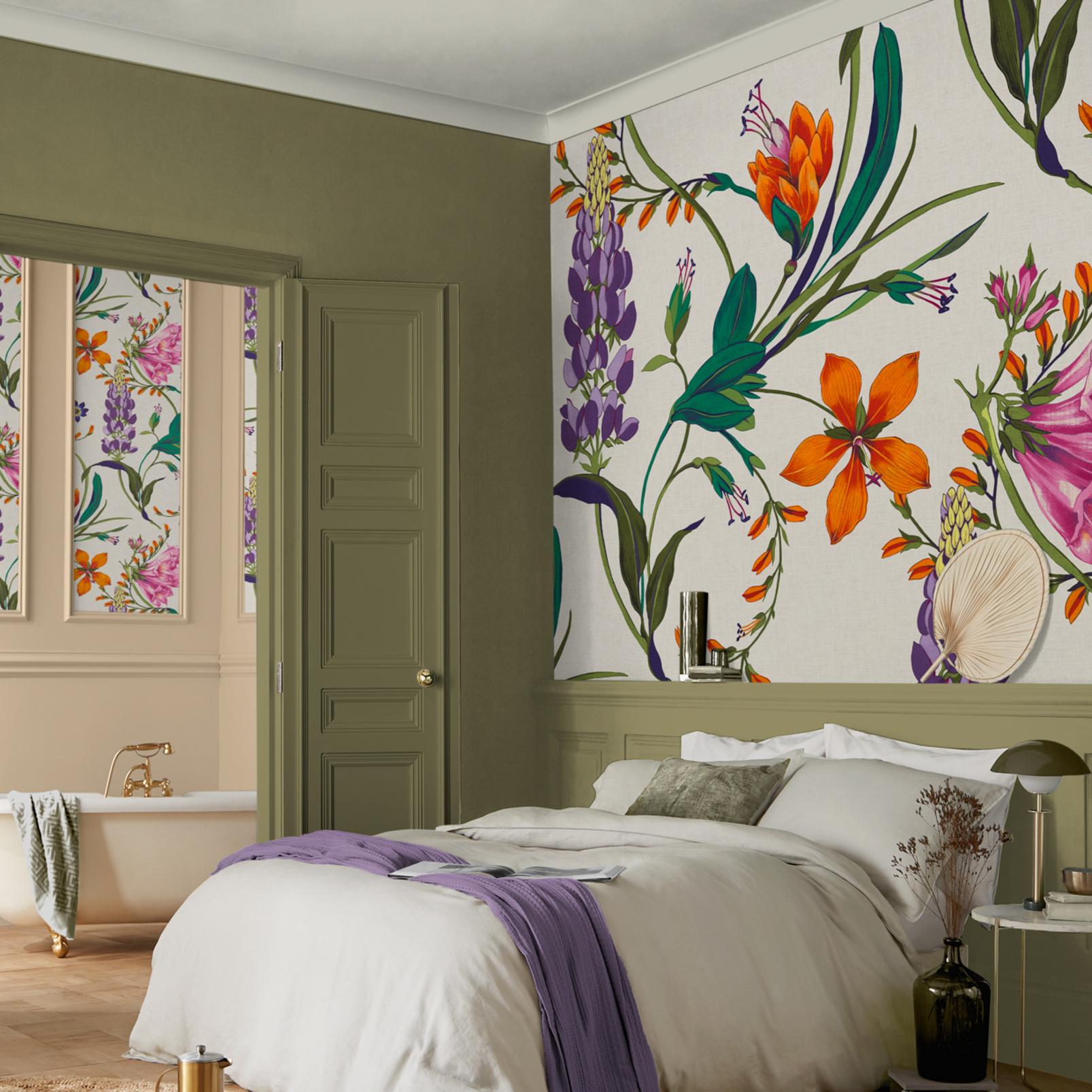 Botanist's Scroll Vivant Bespoke Mural
