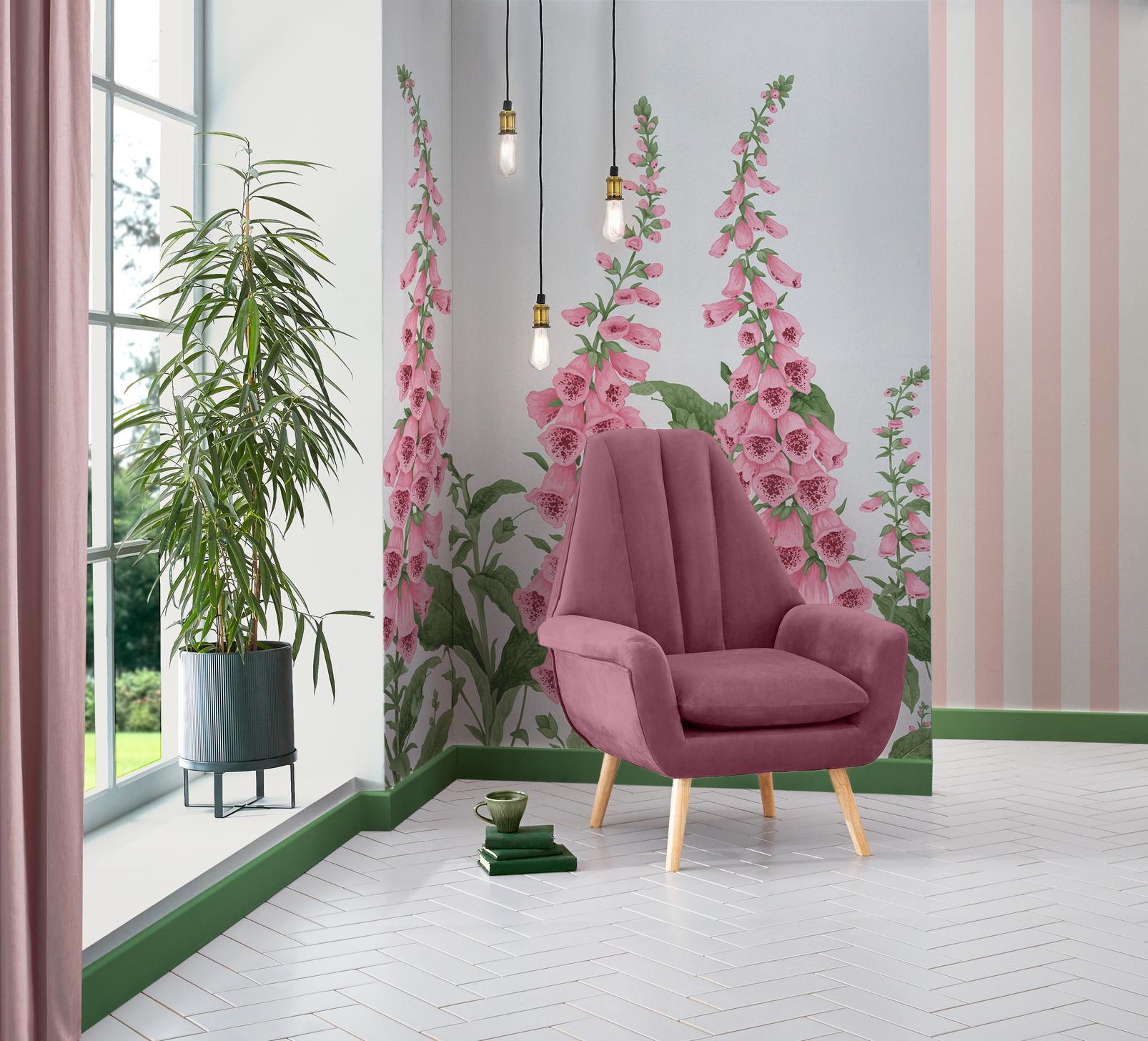 Foxglove Day Bespoke Mural